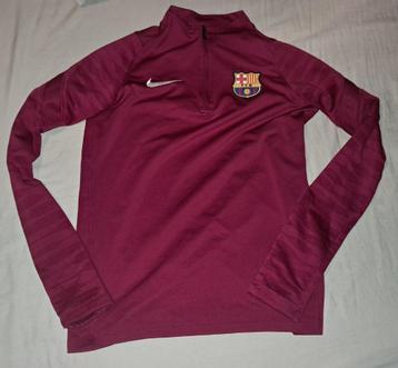 Nike / barcelona shirt met lange mouwen 147/158 beschikbaar voor biedingen