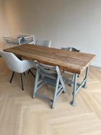 Tafel steigerhout, Huis en Inrichting, Tafels | Eettafels, Ophalen, Gebruikt, 200 cm of meer, 50 tot 100 cm