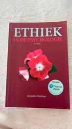 Jacquelien Rothfusz - Ethiek in de psychologie 3e editie, Ophalen of Verzenden, Zo goed als nieuw, Jacquelien Rothfusz, Nederlands