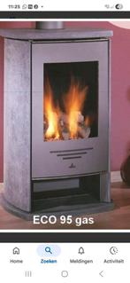 Speksteen kachel eco 95, Ophalen of Verzenden, Gebruikt, Hout, Gaskachel