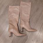 Paola ferri hoge laarzen beige/rosé maat 40, Ophalen of Verzenden, Zo goed als nieuw, Grijs, Hoge laarzen