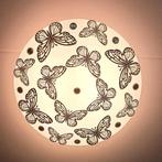 LED Plafonnière met regenboog zilverkleurige vlinders en dia, Ophalen of Verzenden, Nieuw, Overige materialen, Trendy