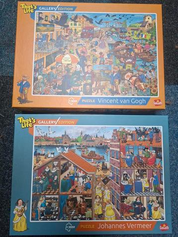 2 That's Life Puzzels - Schilders beschikbaar voor biedingen