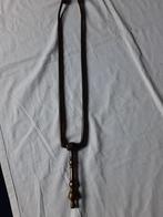 Mooie antieke  haardtang  met koper  knop, Antiek en Kunst, Ophalen of Verzenden