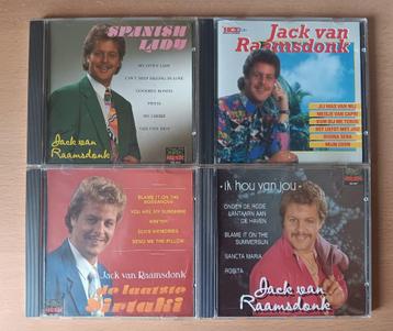 4 hele mooie originele cd's van Jack van Raamsdonk beschikbaar voor biedingen