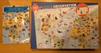 DJECO Wereldkaart Puzzel - 100 Stukjes, Ophalen, Minder dan 500 stukjes