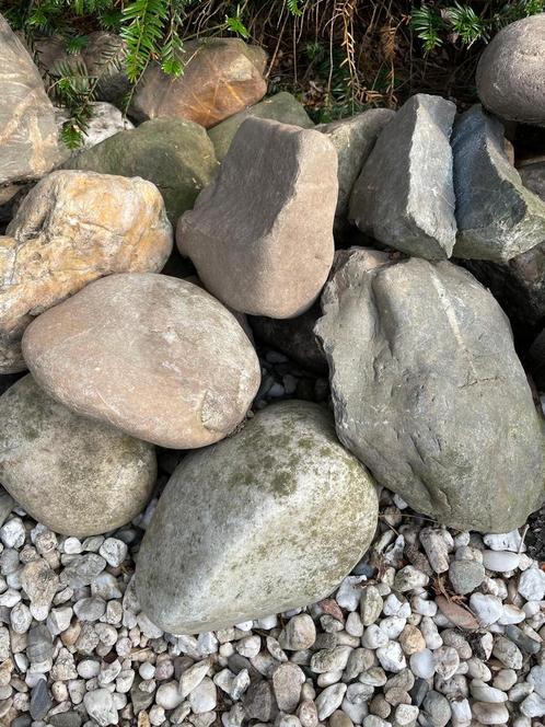 GRATIS: partij sierkeien, Tuin en Terras, Grind, Keien en Split, Gebruikt, Kei, Multi, Overige materialen, Ophalen