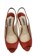 Prada hakken 40, Prada, Ophalen of Verzenden, Zo goed als nieuw, Rood