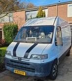 Peugeot boxer camper bus motorsport bus cross bus, Auto's, 2000 kg, Wit, 85 pk, 2446 cc