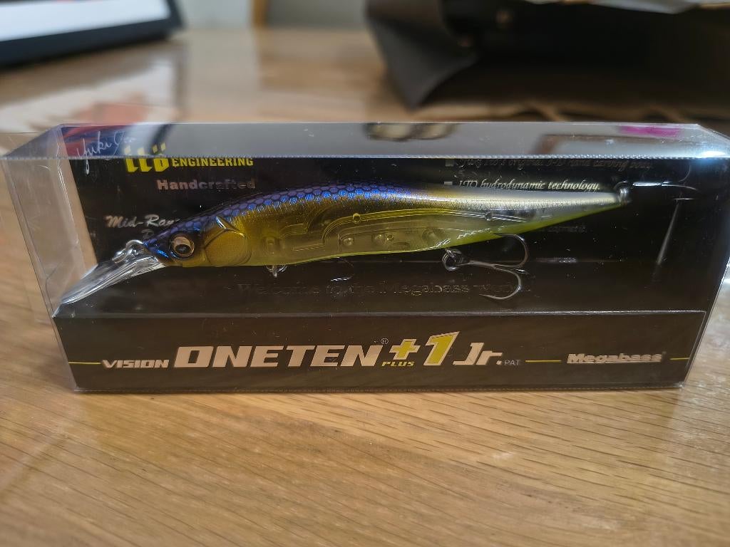 Megabass oneten jr plus 1 usa respect color, Watersport en Boten, Hengelsport | Roofvissen, Ophalen of Verzenden, Nieuw, Overige typen