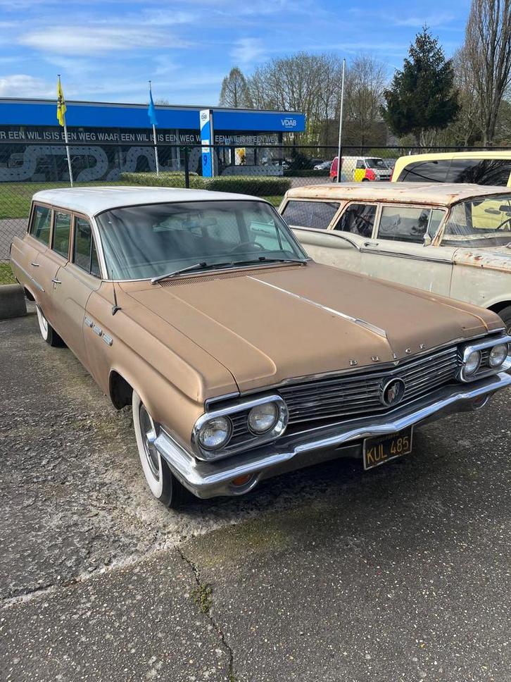 Interessepeiling! Buick LeSabre wagon 1963, Auto's, Oldtimers, Particulier, Buick, Benzine, Stationwagon, Automaat, Overige kleuren