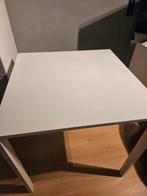 Wit tafeltje, Ophalen, Rond, Minder dan 55 cm