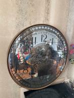 Mooie klok 80 bij 80 cm, zo goed als nieuw., Ophalen, Zo goed als nieuw, Wandklok