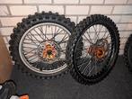 2,5 sets wielen KTM SXF SX 125 250 450 wielset achterwiel, Motoren, Ophalen