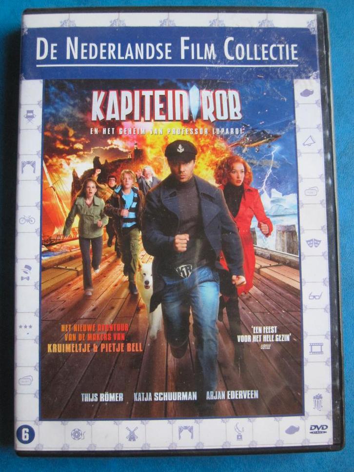 Kapitein Rob en het geheim van Professor Lupardi (2007), Cd's en Dvd's, Dvd's | Kinderen en Jeugd, Zo goed als nieuw, Film, Avontuur