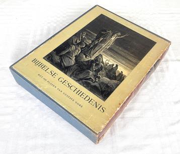 GUSTAVE DORÉ BIJBELSE GESCHIEDENIS MET 200 PLATEN in DOOS beschikbaar voor biedingen