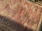 KLINKER GEBAKKEN DIKFORMAAT 20x6x9cm PAARS ROOD 80st 1m2, Ophalen, Gebruikt, Minder dan 5 m², Klinkers