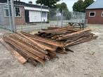 Gebruikte gording balken. 12,5 x 5, Doe-het-zelf en Verbouw, Hout en Planken, Ophalen, Gebruikt, Balk, Vuren
