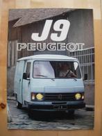 Peugeot J9 Brochure 1980 – 1400 1800, Ophalen, Zo goed als nieuw, Peugeot, Peugeot