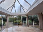 Mooie aluminium serre met HR glas en schuifdeuren, Ophalen, Gebruikt, 225 cm of meer, Aluminium