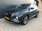 Hyundai Tucson 1.6 T-gdi 150pk trekhaak camera, Voorwielaandrijving, Zwart, 4 cilinders, Blauw