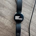 Samsung Galaxy Watch Active 2 - Leer Bandje + Oplader, Sieraden, Tassen en Uiterlijk, Smartwatches, Ophalen, Zwart, Waterdicht