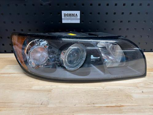 Volvo S40 V50 koplampen met zwarte inlay halogeen, Auto-onderdelen, Verlichting, Volvo, Gebruikt, Ophalen of Verzenden