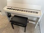 Roland F701 Digitale Piano Wit + Kruk, Muziek en Instrumenten, Piano's, Ophalen, Gebruikt, Wit, Digitaal