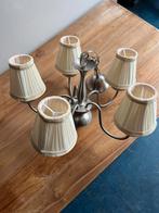 “MASSIVE” Kroonluchter Plafondlamp 5 lampjes en lampenkapjes, Huis en Inrichting, Gebruikt, Ophalen