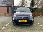 Fiat 500 Twinair Turbo 80pk 2017 Zwart eerste eigenaar, Auto's, Voorwielaandrijving, Origineel Nederlands, Handgeschakeld, 26 km/l