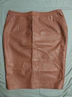 Echt leren rok, Kleding | Dames, Rokken, Zwart, Maat 42/44 (L), Ophalen of Verzenden, Zo goed als nieuw