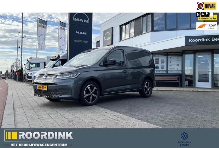 Volkswagen Caddy Cargo 122 pk DSG automaat - 75 Edition, Led, Auto's, Bestelauto's, Bedrijf, Te koop, ABS, Achteruitrijcamera