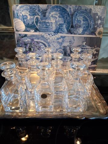9 lood kristallen karaf Parfum fles 3kg beschikbaar voor biedingen