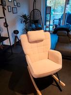 Schommelstoel, Ophalen, Zo goed als nieuw, Wit, Eén