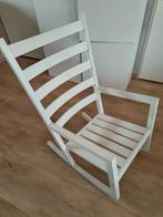 schommelstoel wit, Huis en Inrichting, Ophalen, Gebruikt, Wit, Eén
