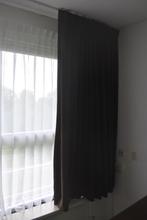 Gordijnen, 4 delen, bruin, 200 cm hoog, 634 cm breed, Huis en Inrichting, Gebruikt, Bruin, 200 cm of meer, Ophalen of Verzenden