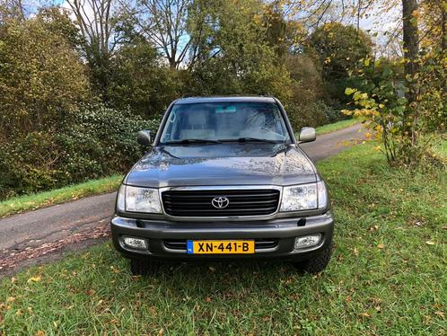 Toyota Land Cruiser 100 4.2 TD AUT 2001 7pers Youngtimer, Auto's, Toyota, Particulier, Landcruiser, 4x4, ABS, Airconditioning