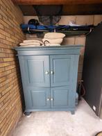 Handige kledingkast/computer kast met veel opbergruimte, Antiek en Kunst, Ophalen