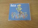 Meat Loaf - Couldn't Have Said It Better 2003 Maxi CD Single, Ophalen, Maxi-single, Zo goed als nieuw, 1 single