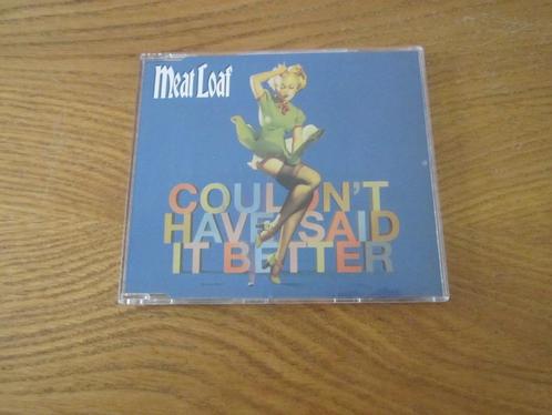 Meat Loaf - Couldn't Have Said It Better 2003 Maxi CD Single, Cd's en Dvd's, Cd Singles, Zo goed als nieuw, Rock en Metal, 1 single