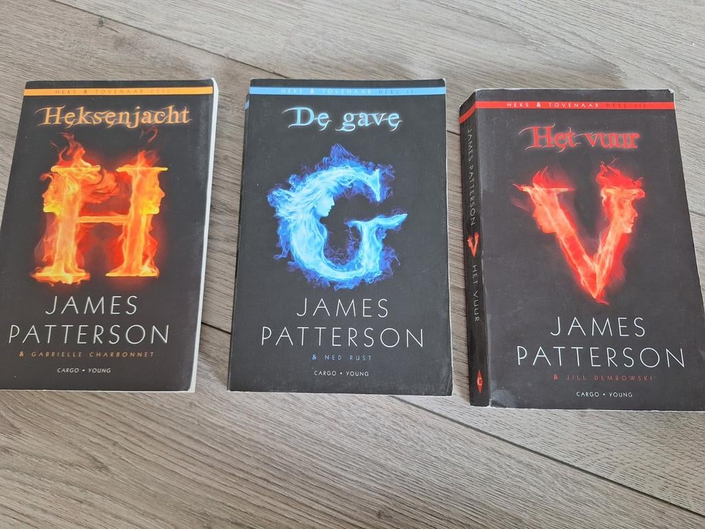 Heks en Tovenaar 1-3 - James Patterson, Boeken, Ophalen of Verzenden, Gelezen