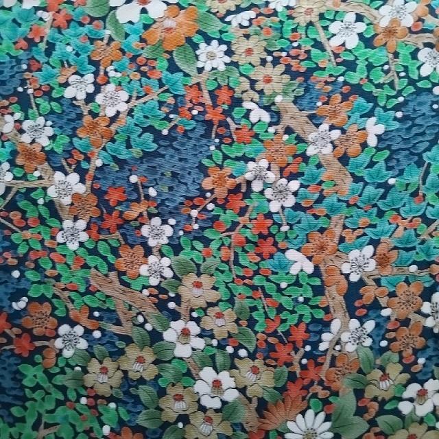 Japanse natuurlijke zijde coupons kleding quilt patchwork, Hobby en Vrije tijd, Stoffen en Lappen, Zo goed als nieuw, Satijn of Zijde