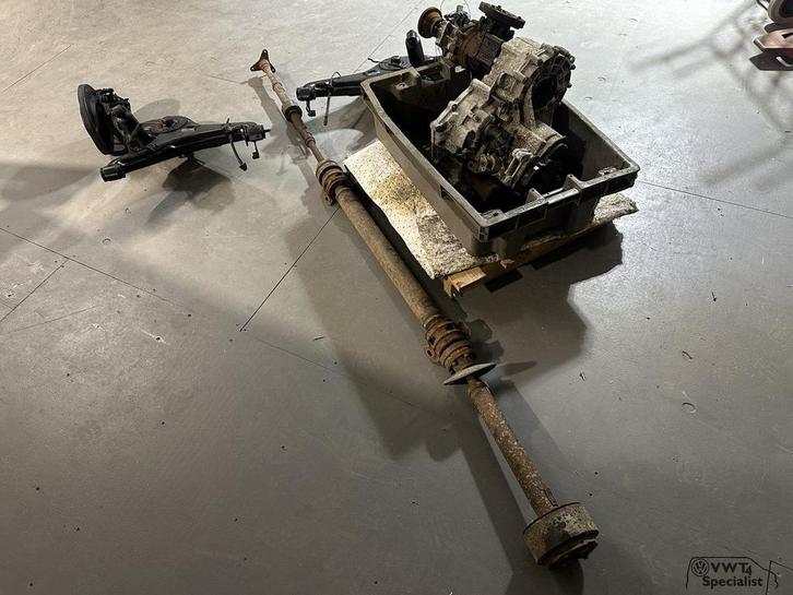 Volkswagen Transporter T4 2.5L synchro 4x4 aandrijflijn vers, Auto-onderdelen, Transmissie en Toebehoren, Volkswagen, Gebruikt