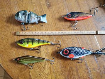Fraai setje met kleine jerkbaits  beschikbaar voor biedingen