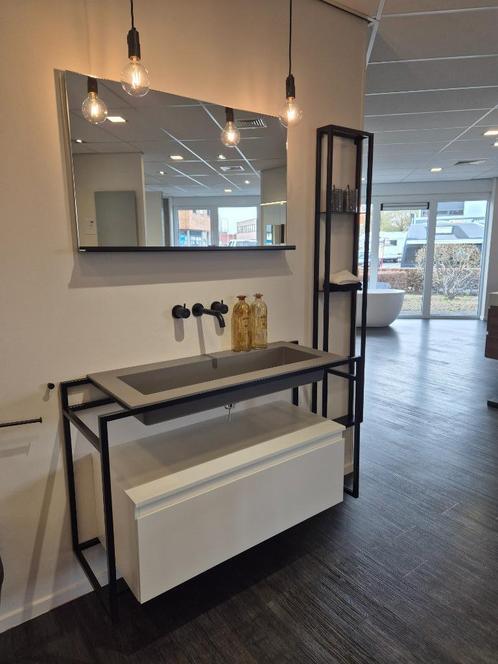 Badmeubelset Riverdale, Huis en Inrichting, Badkamer | Badkamermeubels, Nieuw, Overige typen, Minder dan 100 cm, 100 tot 150 cm