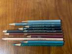 Eagle Prismacolor vintage potloden bruin/grijstinten 10 stuk, Hobby en Vrije tijd, Tekenen, Gebruikt, Ophalen of Verzenden