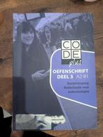 Code Plus Oefenschrift Deel 3 A2-B1, Boeken, Onbekend, Niet van toepassing, Ophalen of Verzenden, Zo goed als nieuw