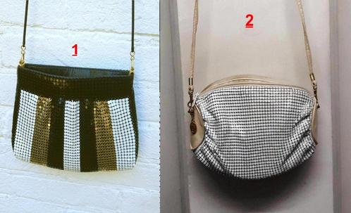 2 Retro Schoudertasjes – Vintage, Sieraden, Tassen en Uiterlijk, Tassen | Schoudertassen, Ophalen
