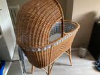 Vintage rotan wieg, Kinderen en Baby's, Babywiegjes en Ledikanten, Ophalen of Verzenden, Wieg
