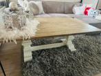Salontafel met kasteelpoten, Huis en Inrichting, Ophalen, 100 tot 150 cm, 50 tot 100 cm, Zo goed als nieuw